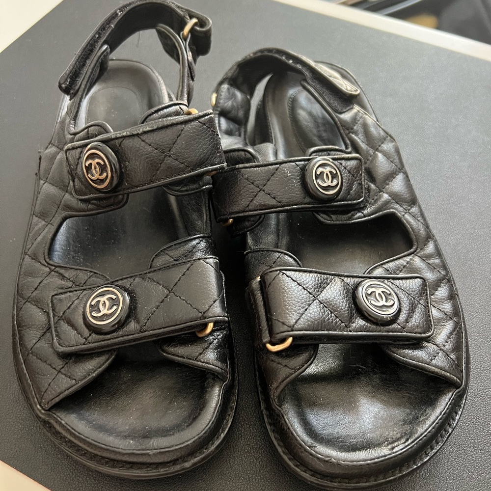 NOT CHANEL Dad Sandals